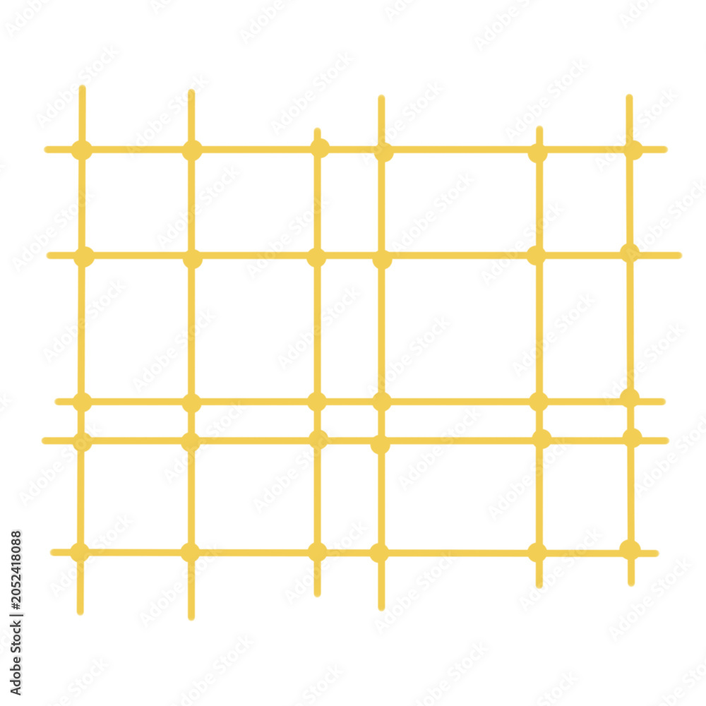 Fototapeta premium Abstract Grid Intersecting Line