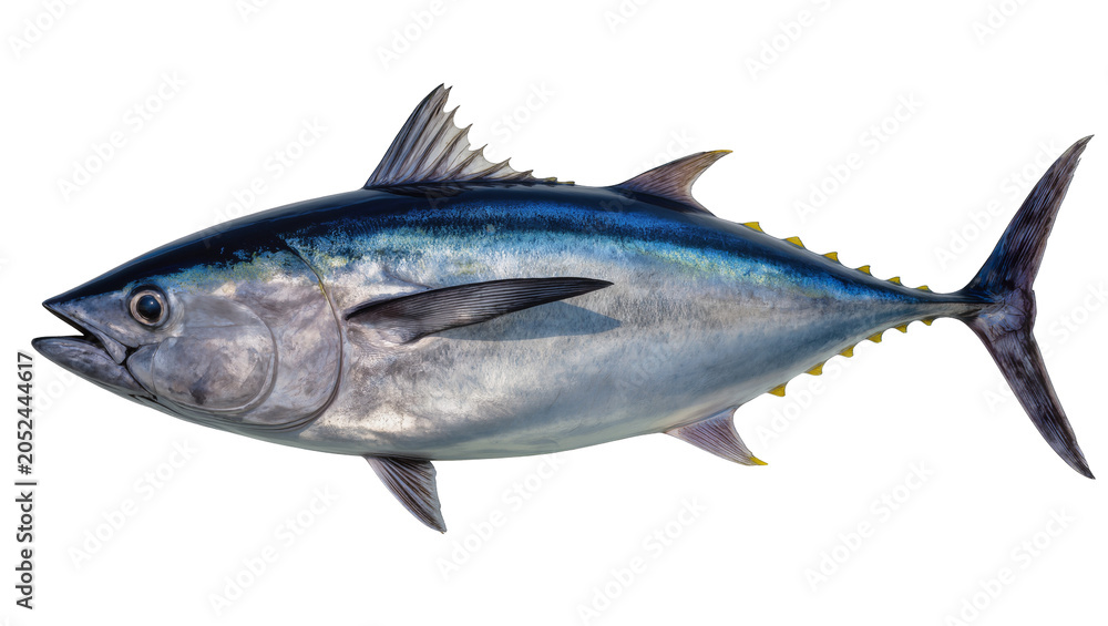 Fototapeta premium Bluefin Tuna Fish Side View