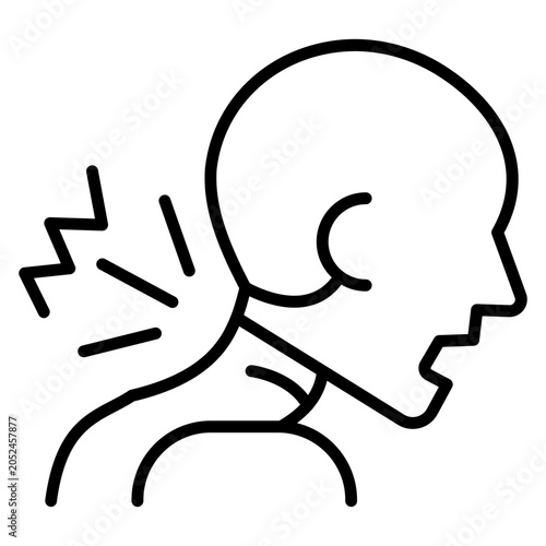 Quadro su tela Whiplash Icon