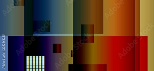 abstract colorful background with squares