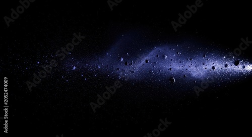 Galaxy background with purple nebula.