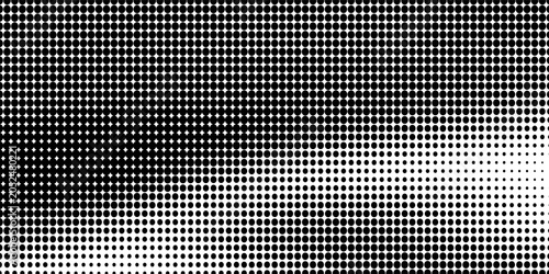 Tableau sur toile Dots halftone white and blue color pattern gradient grunge texture background
