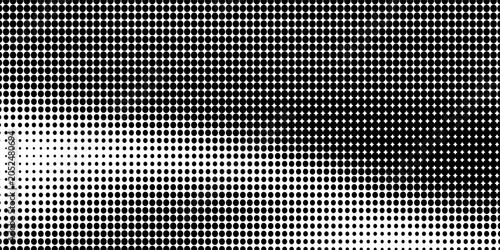 Foto Dots halftone white and blue color pattern gradient grunge texture background