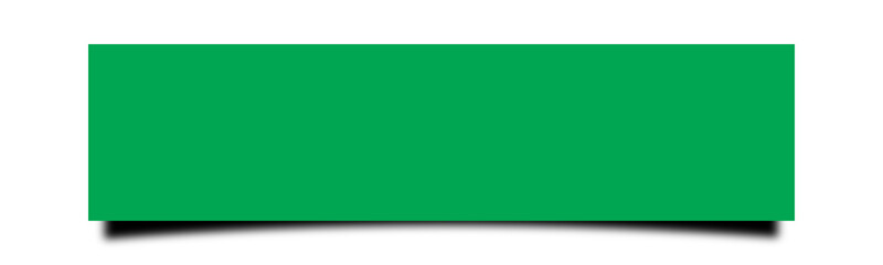 ratio 4;1. green background with shadow of rectangle isolated on transparent background