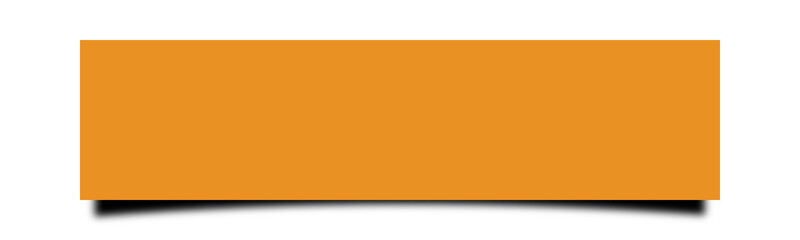 ratio 4;1. orange background with shadow of rectangle isolated on transparent background
