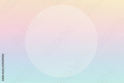 Layered translucent circle gradient background with soft depth and airy abstract design