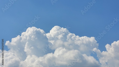 clouds in the sky