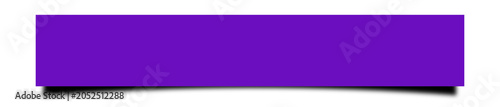 ratio 6;1. violet background with shadow of rectangle isolated on transparent background