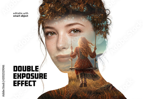Double Exposure Photo Effect