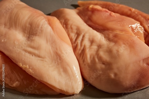 Φωτογραφία Raw, farmstead, boneless chicken breast