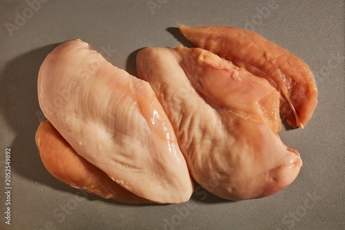 Raw, farmstead, boneless chicken breast