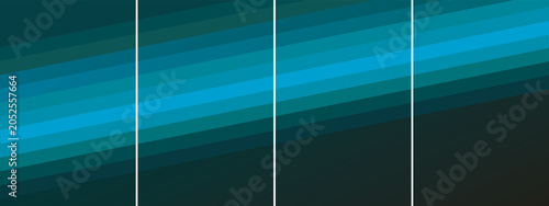 Foto Abstract background featuring wavy stripes in dark tones.