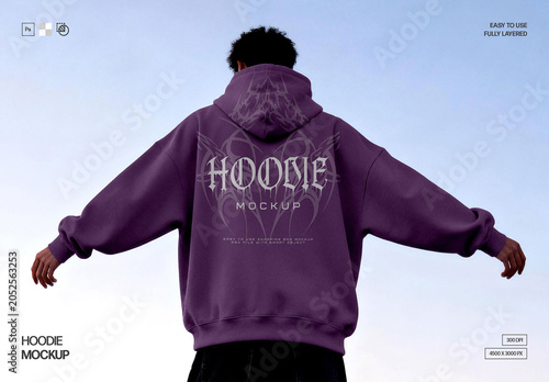 Hoodie Mockup – Outdoor Apparel Presentation (PSD)