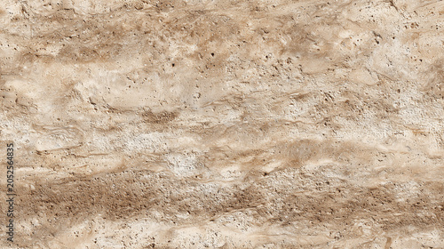 Seamless Tileable Travertine Surface Texture Flat Layout