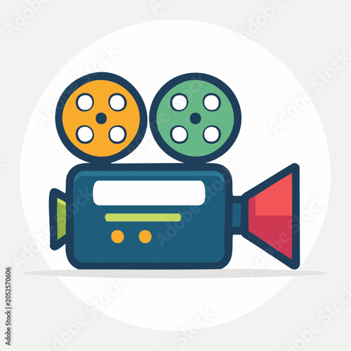 Vintage Film Camera Icon