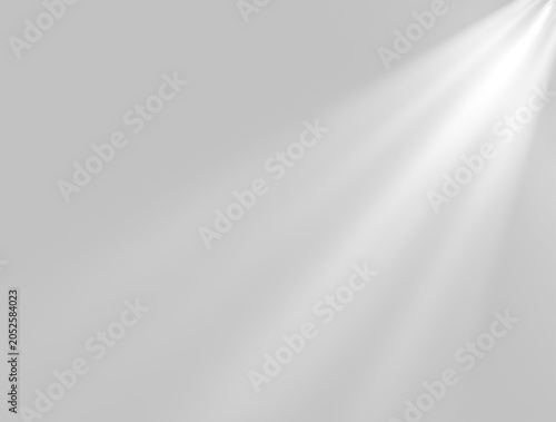 Fotografía Concert Spotlight Effect with Bright Searchlight Beam and Dramatic Show Scene on