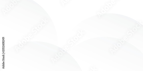Photography abstract white background with curve crease. Vector background