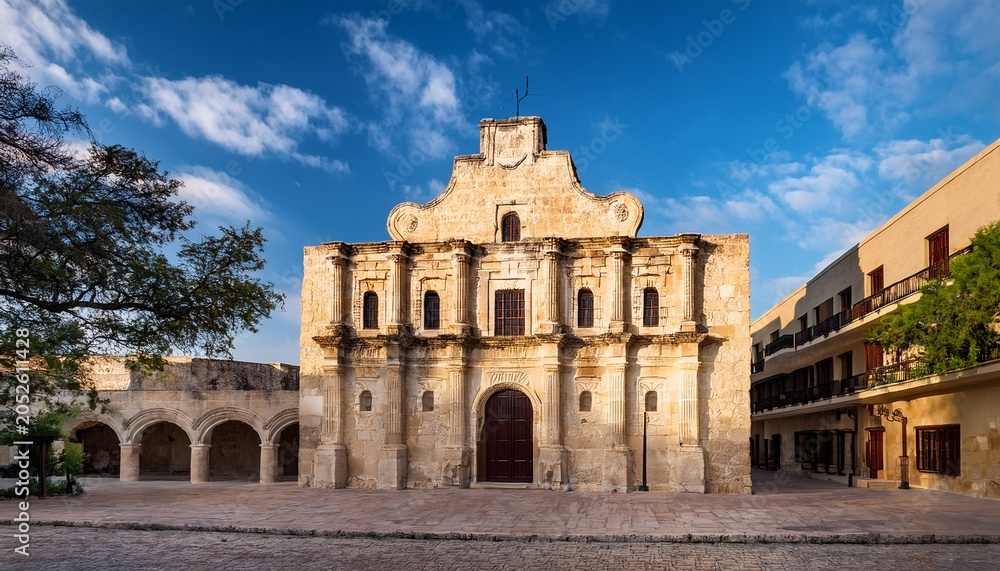Fototapeta premium the alamo in san antonio texas usa