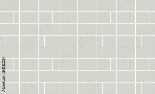 Brickwork vertical grey tiles. Seamless pattern.
