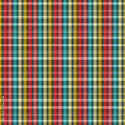Fall Checks Seamless Repeat