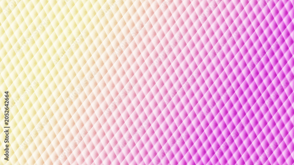 Naklejka premium Yellow and purple quilted diamond texture