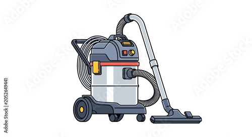 Industrial vacuum cleaner machine equipment.
