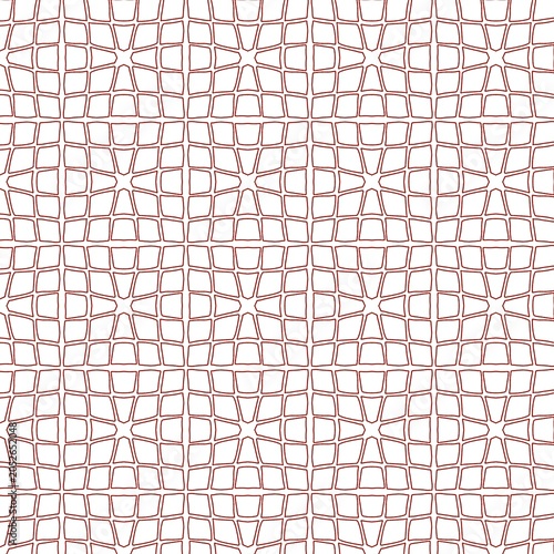 Simple dusty pink geometric grid line seamless pattern.