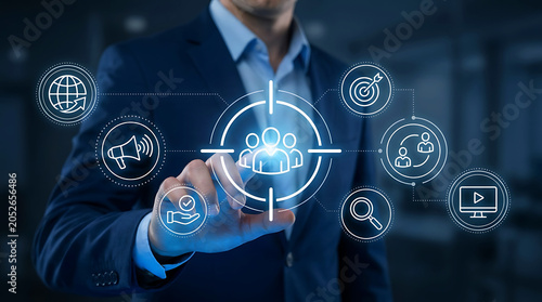 Digital Audience Targeting Online Marketing Strategy Customer Engagement