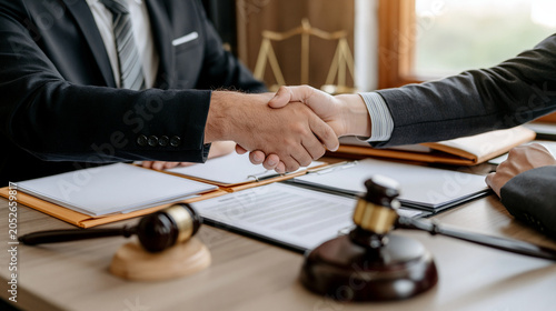 Legal Agreement Handshake: ...