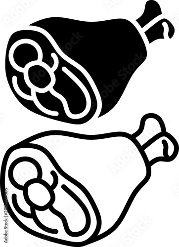 Traditional Oktoberfest Pork Joint Icon
