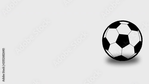 Soccer Ball Rolling Animation - ProRes Alpha Channel