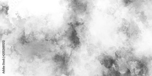 Abstract watercolor wash in shades of gray and white, Solid black background plain dark, excellent for creating voluminous expressive and atmospheric design, abstract grayscale black watercolor wash.