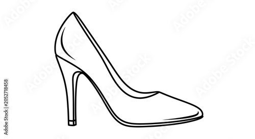 Photography High Heel Stiletto Shoe Design.