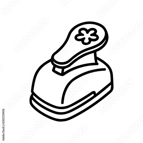Bild auf Leinwand Hole Punch Office Supply Tool.