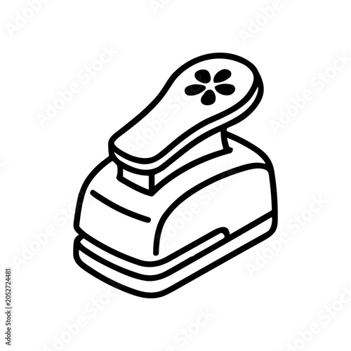 Foto Hole Punch Office Supply Tool.