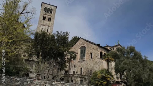 San Giulio isle, Orta SLake, Piedmont, Italy