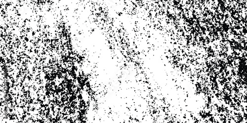 Schilderij op canvas Abstract black and white grunge distress texture background with rough grainy noise and urban decay elements vector illustration