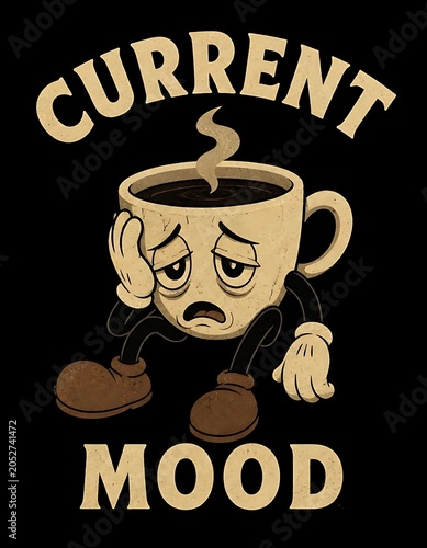 cup of coffee with text
