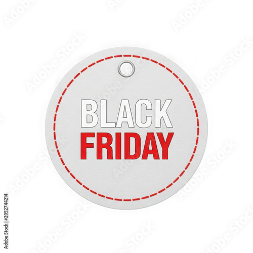 Black friday sale tag