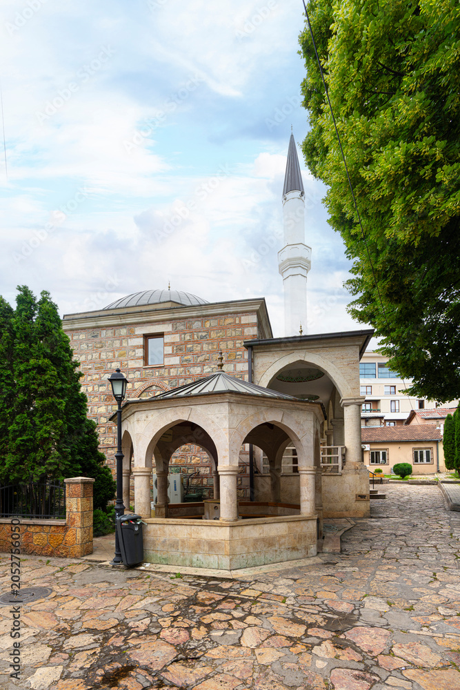 Fototapeta premium Arasta Mosque in Skopje, North Macedonia