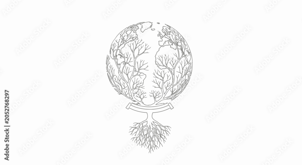 Obraz premium Detailed illustration of a hot air balloon.