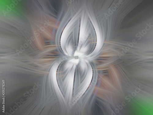Abstract colors and blurred  background texture. Fractal rendered background