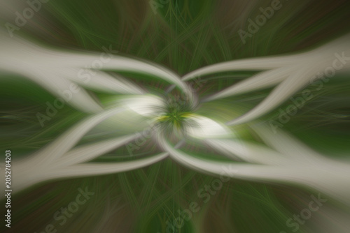 Abstract colors and blurred  background texture. Fractal rendered background