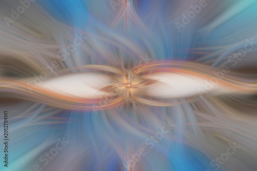Abstract colors and blurred  background texture. Fractal rendered background