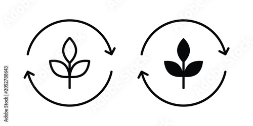 Tableau sur toile Alternative energy icon