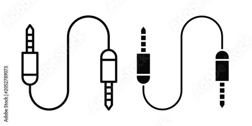 Фотография Audio cable icon