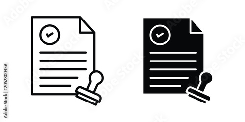 Canvas Print Permit icon