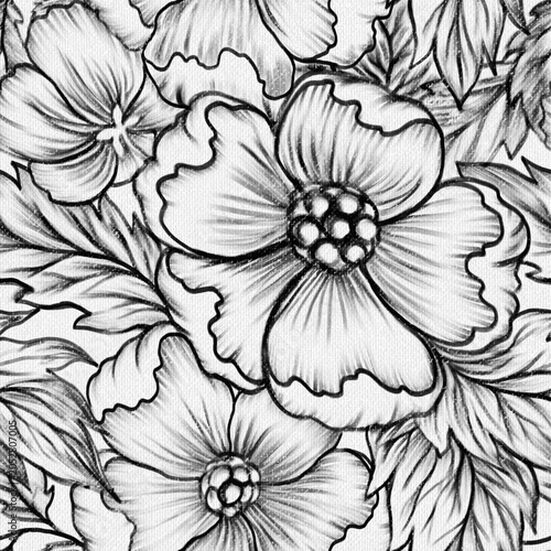 seamless floral background