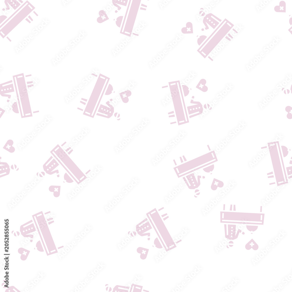 Obraz premium cooking homecare service vector glyph seamless pattern cooking homecare service sign illustration