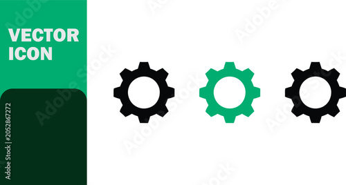 gear icons for settings or configuration